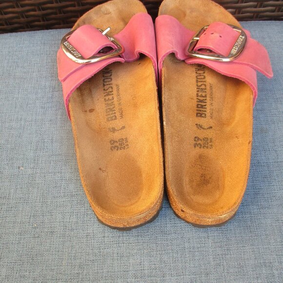 Birkenstock Madrid Big Buckle - Rose Size EU 39 US Women’s 8 - Picture 5 of 8